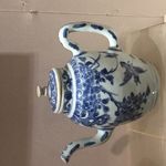 明青花花鸟执壶