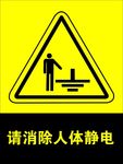 请消除人体静电