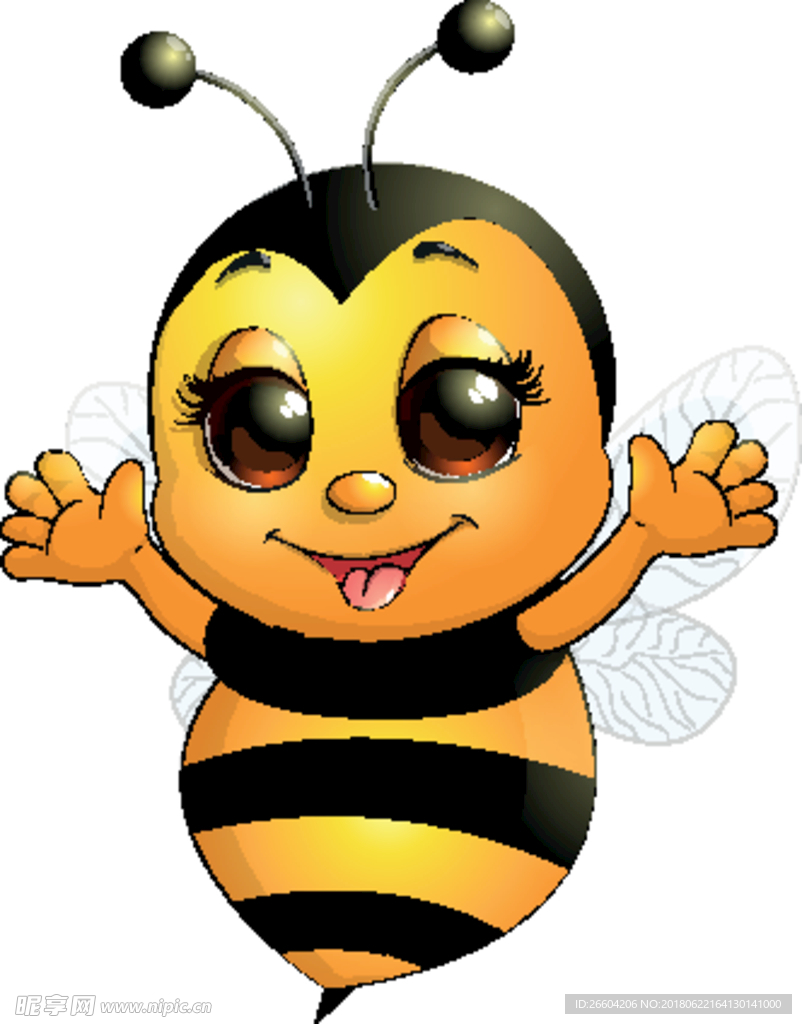 创意卡通小蜜蜂