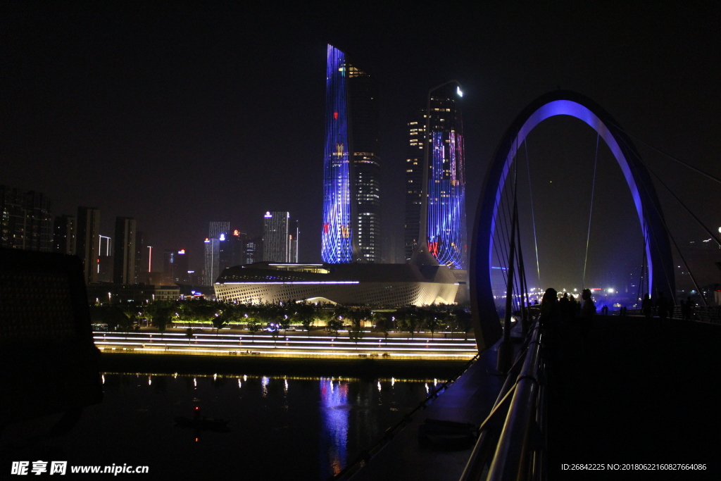 南京九眼桥夜景