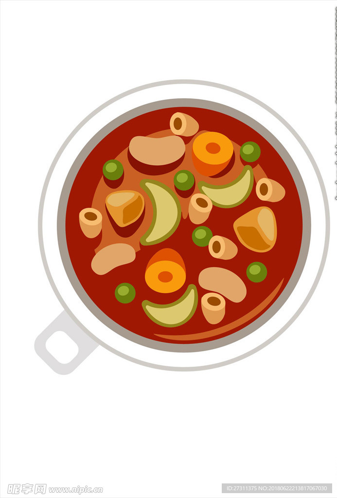 手绘食物图片