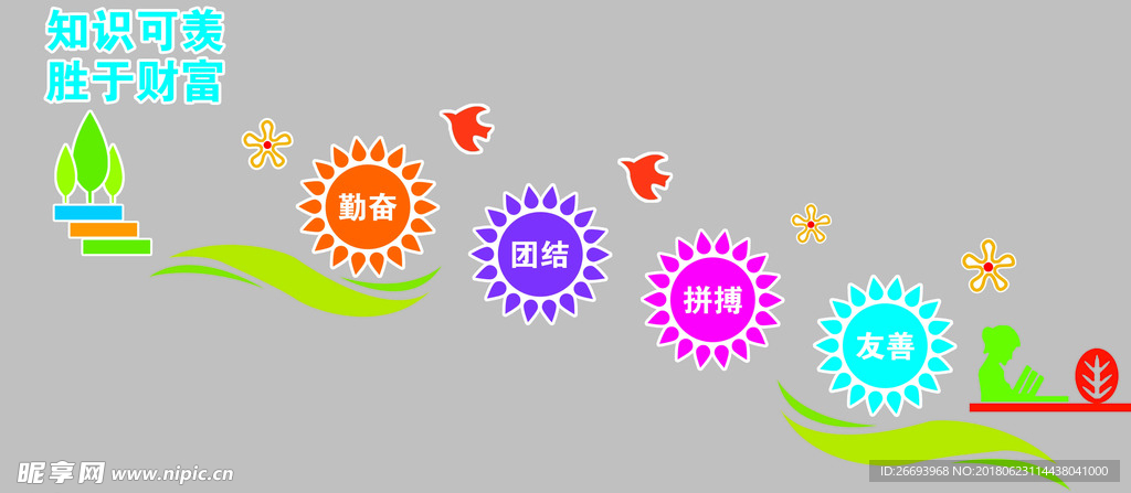 楼梯墙