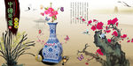 中国气象 青花瓷 瓷器 中国风