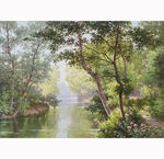 欧式油画