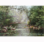 欧式油画