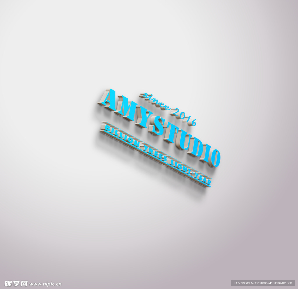 logo贴图样机