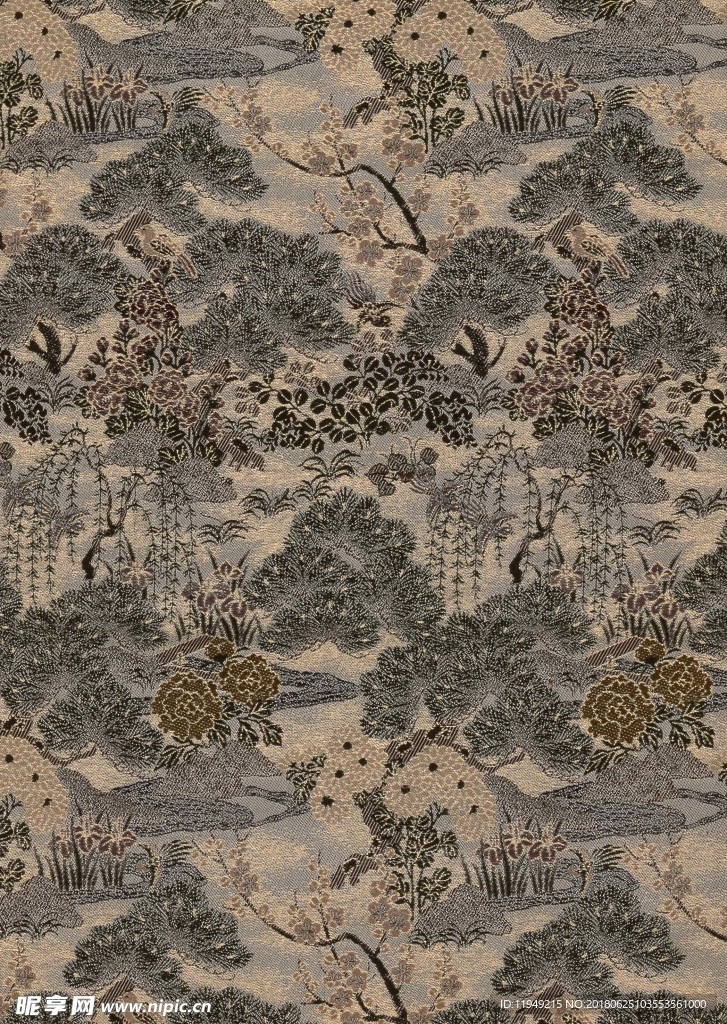 简约欧式花纹 简洁底纹背景