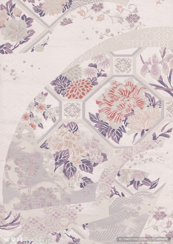 简约欧式花纹 简洁底纹背景