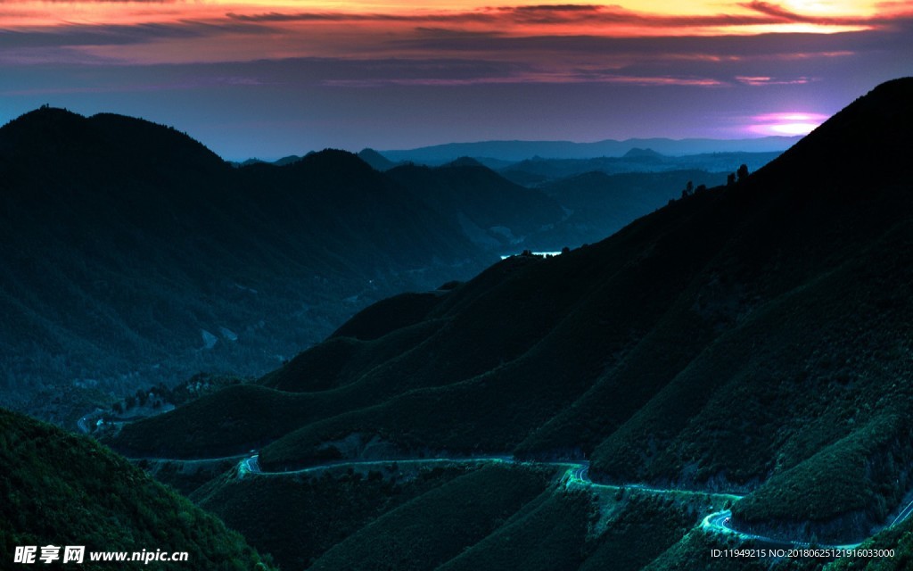 绿色风景图片 自然风光图片