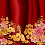 中国喜庆节日背景