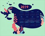 卡通2019年历