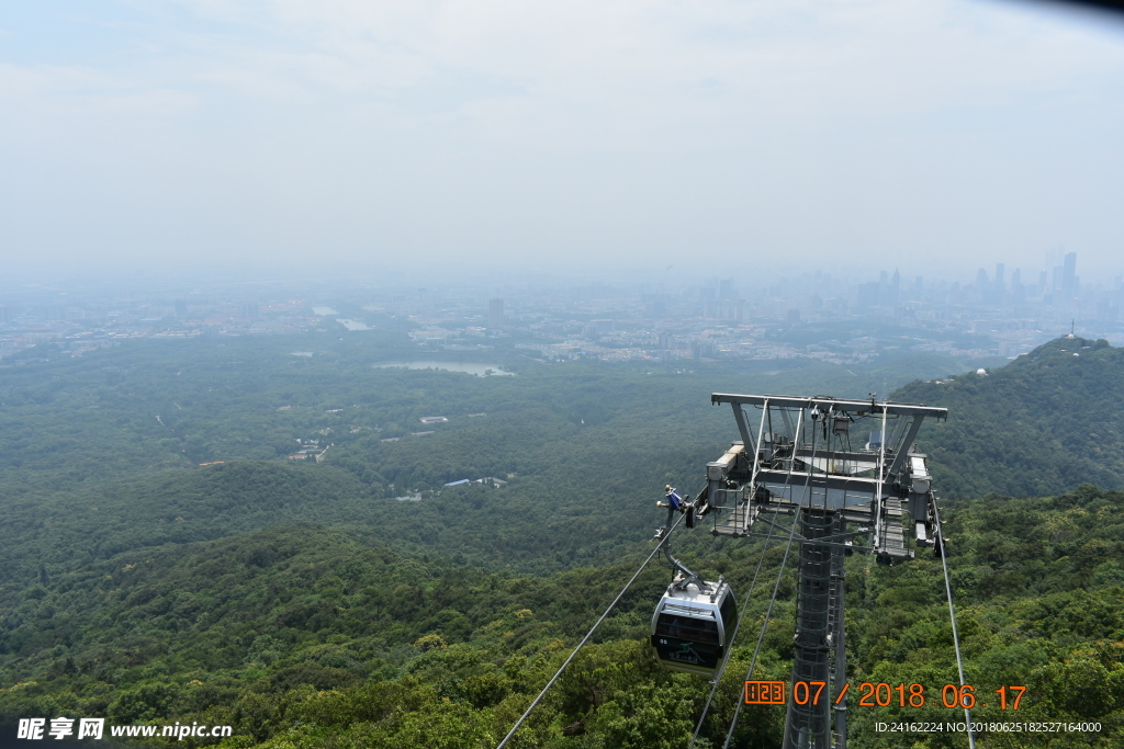 紫金山风景