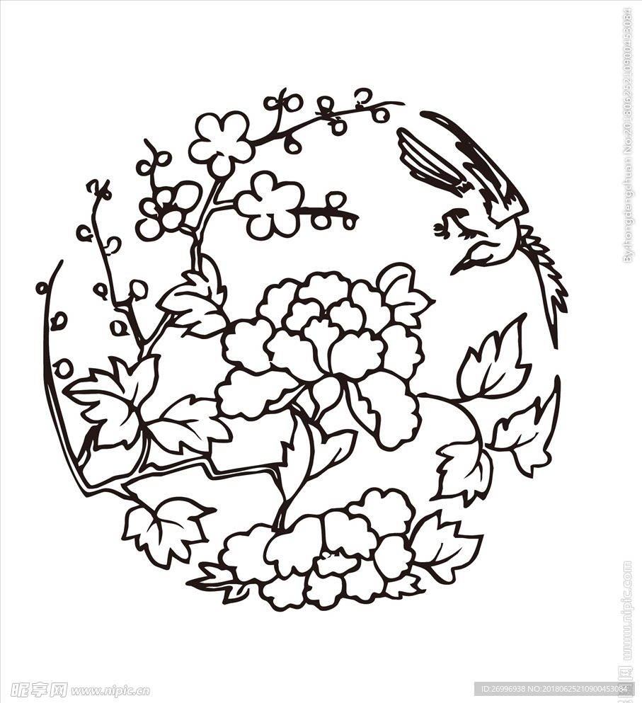 传统花纹图片