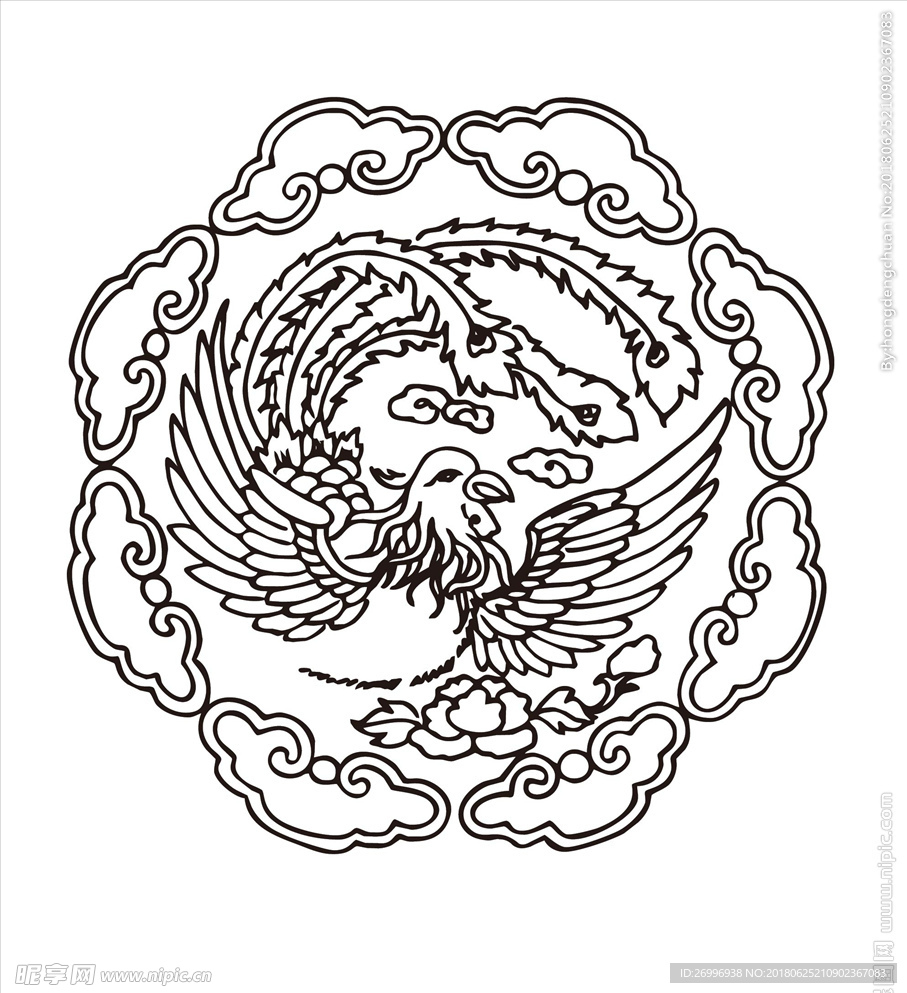 传统花纹图片