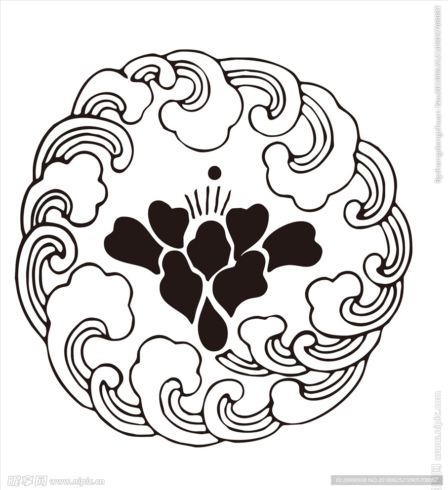 传统花纹图片