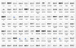 字体大全