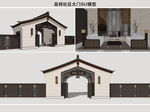 高档社区大门
