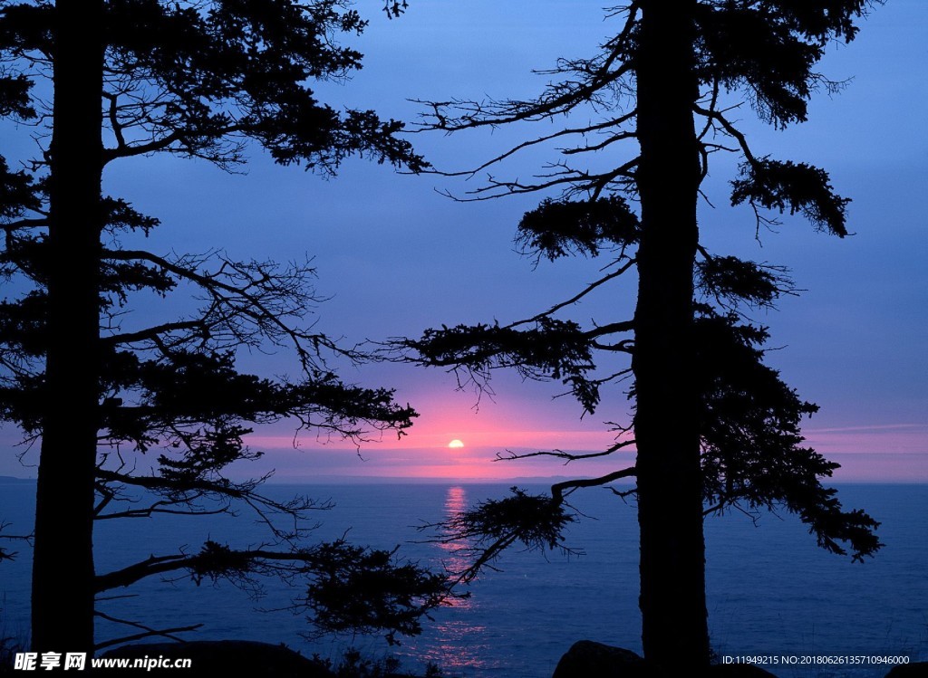 海滩风景      唯美景色