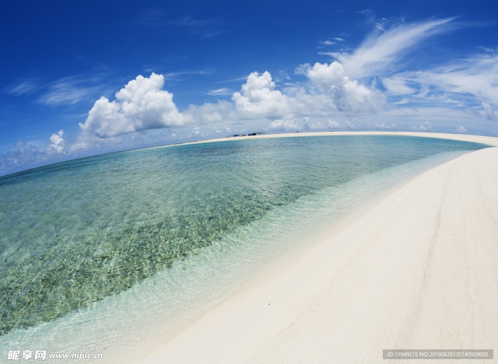 海滩风景      唯美景色