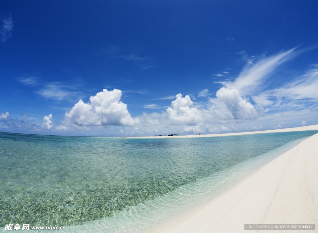 海滩风景      唯美景色