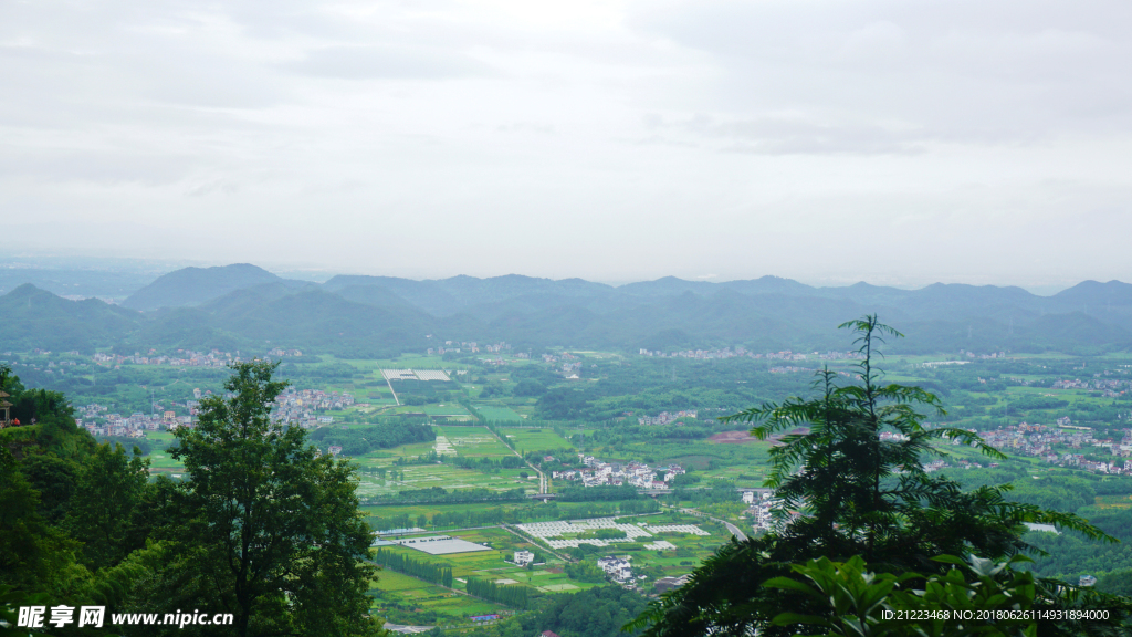 江郞山下风光