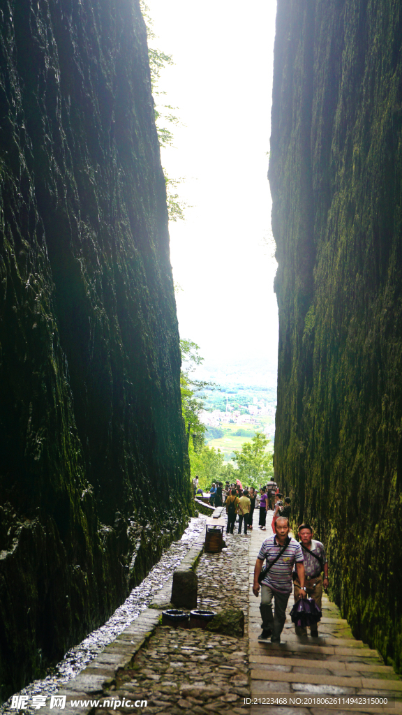 江郞山一线天景观