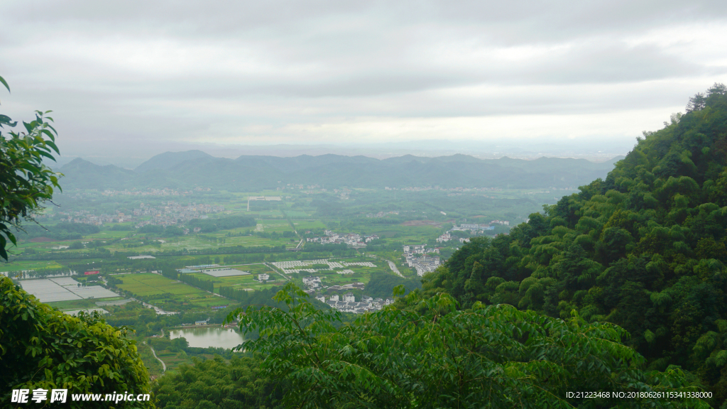 江郞山远眺