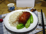 脆皮烧鸭饭