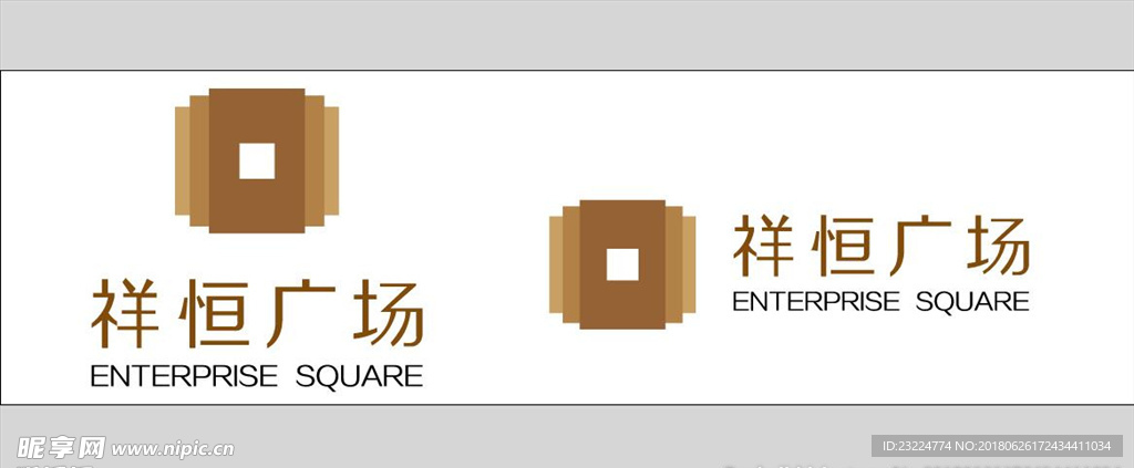 祥恒广场logo