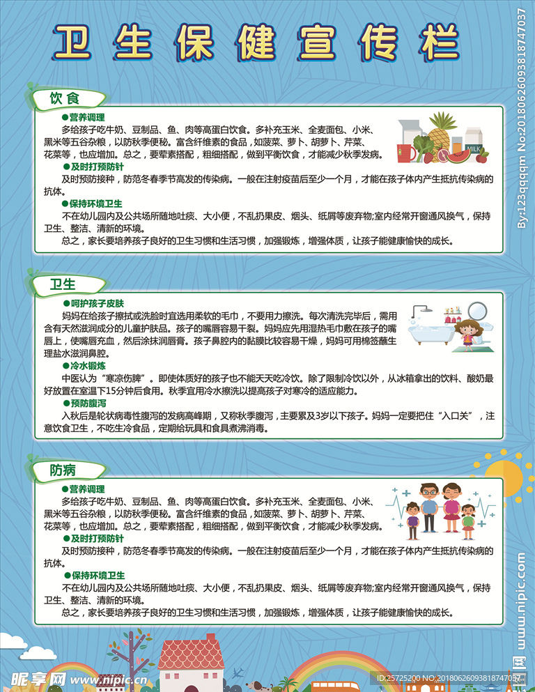 卫生宣传栏