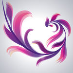 绚丽花纹