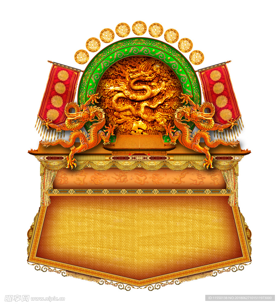 古建筑中国龙