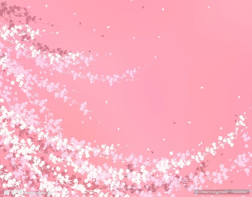 花素材背景     花纹花边