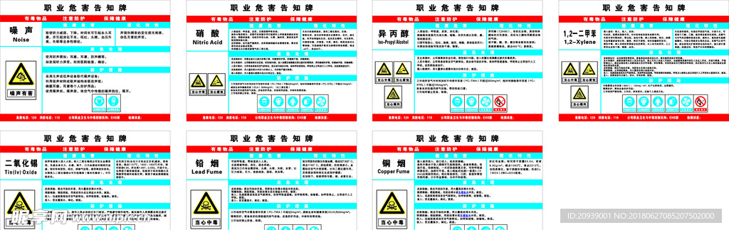 职业病危害告知牌