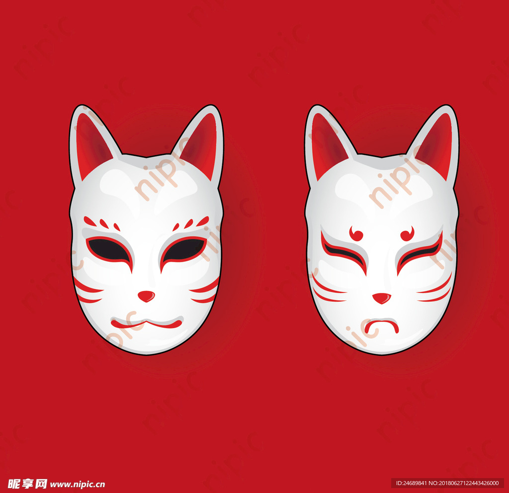 日式面具