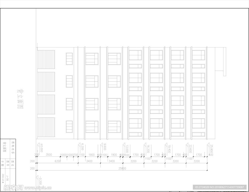 厂房住宅CAD建筑结构施工图