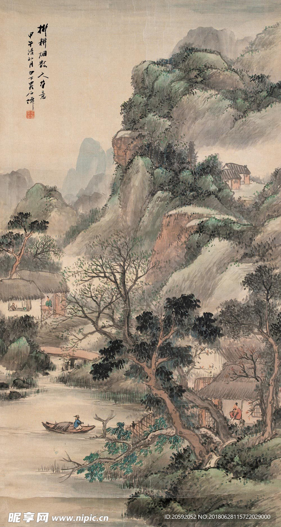 山水画