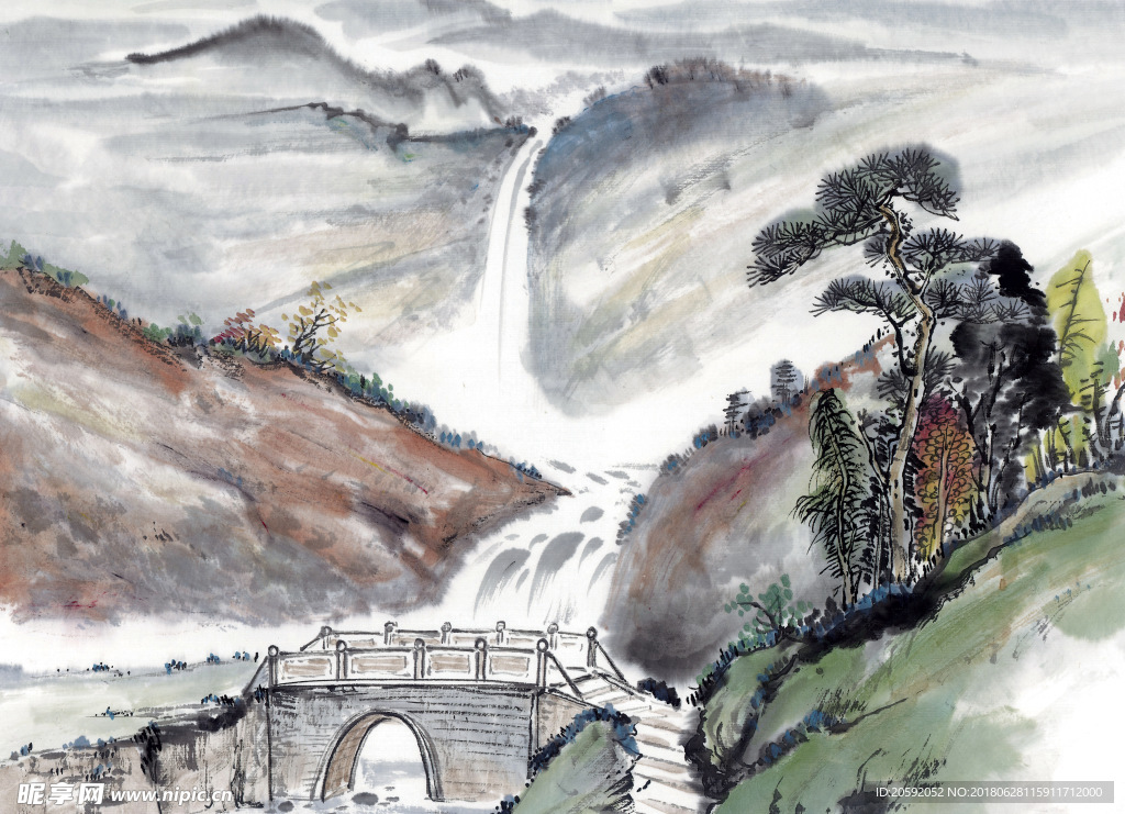 山水画