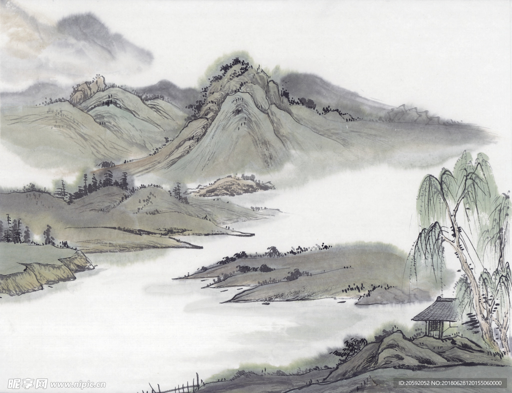 山水画