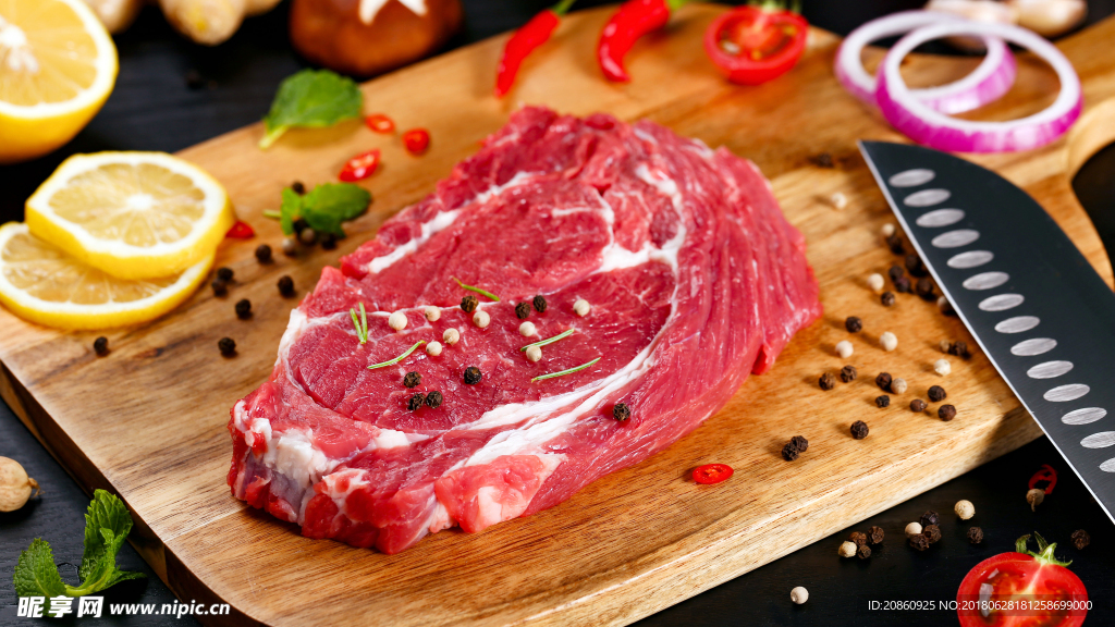 生肉图片