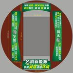 名爵新能源地贴
