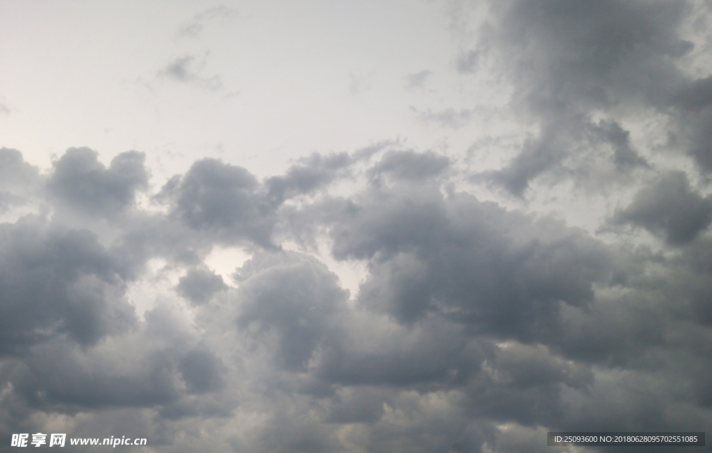 雨后的夏日天空