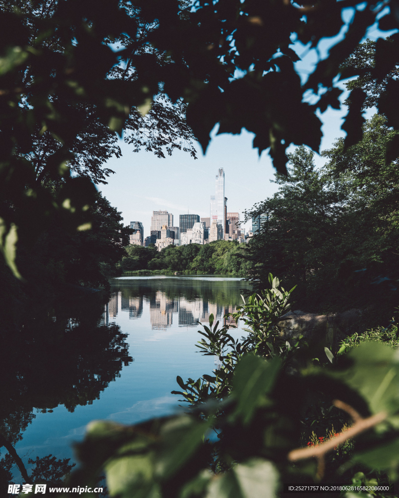 湖景