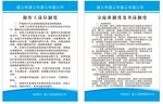 企业制度牌   岗位
