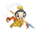 赵云矢量图