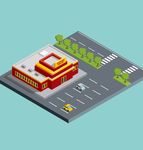 卡通建筑图片