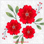 花卉底纹