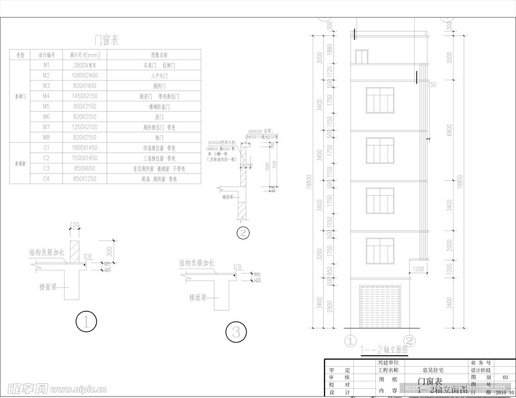 农村自建房 住宅建筑 结构施工