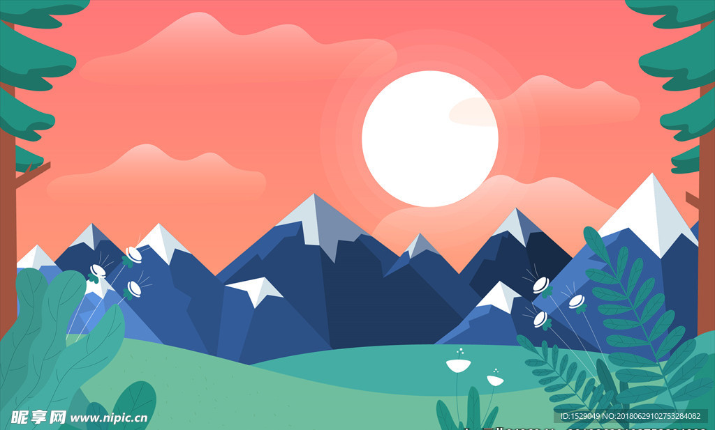山水风景