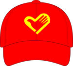 红色 志愿者 帽子 1 2